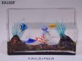 Декоративный аквариум с голубыми водорослями