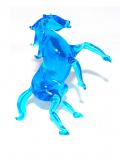 Фигурка лошади голубая