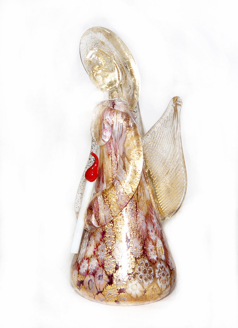 Фигурка Ангел из Муранского стекла