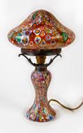 Лампа из муранского стекла "Гриб " миллефиори